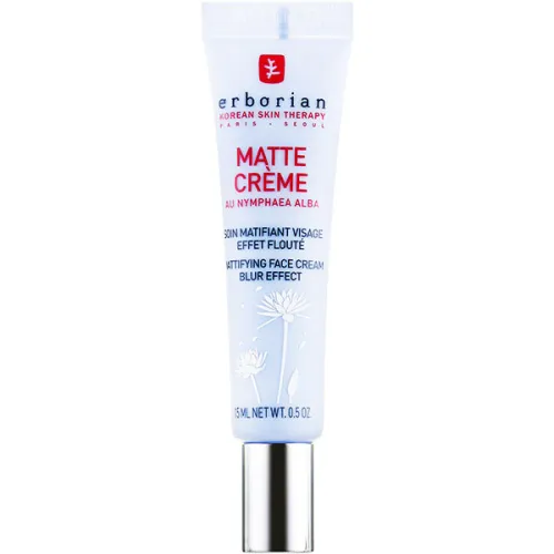 Ультра-матуючий крем для обличчя Erborian Matte Creme Blur Effect з ефектом розмиття, 15 мл.