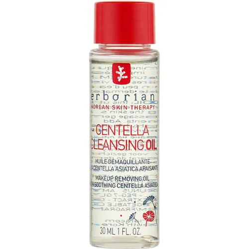 Ніжна очищаюча олія для обличчя Erborian Centella Cleansing Oil з екстрактом центелли, 30 мл.