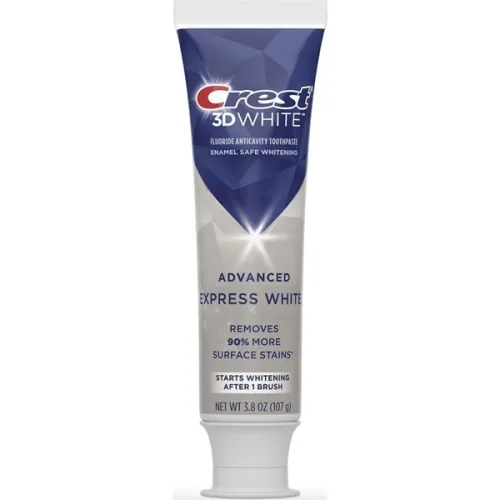 Мгновенно отбеливающая зубная паста Crest 3D White Advanced Express White Toothpaste, 107 г.