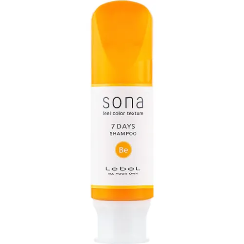 Шампунь для волосся пофарбованого в темні тони Lebel Sona 7days Shampoo Be, 80 мл.