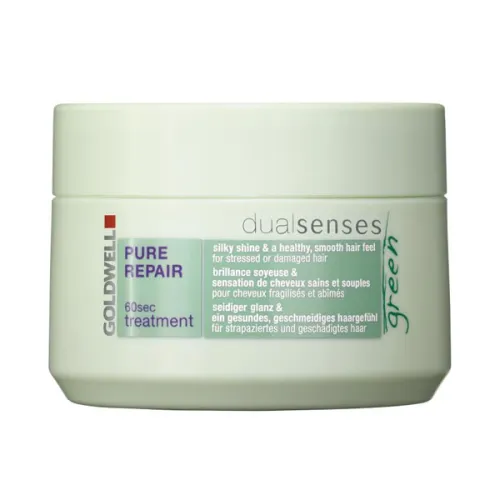 Відновлююча маска для волосся Goldwell Dualsenses Green Pure Repair 60sec Treatment, 200 мл.