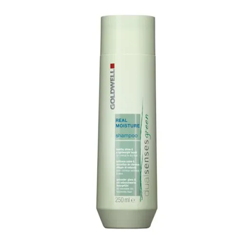 М’який зволожуючий шампунь для волосся Goldwell Dualsenses Green Real Moisture Shampoo, 250 мл.