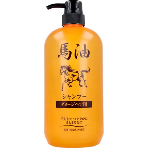 Відновлюючий шампунь для волосся JUN Cosmetic Horse Oil Shampoo з кінською олією, 1000 мл.