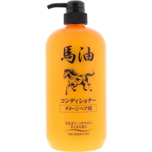 Відновлюючий кондиціонер для волосся JUN Cosmetic Horse Oil Conditioner з кінською олією, 1000 мл.