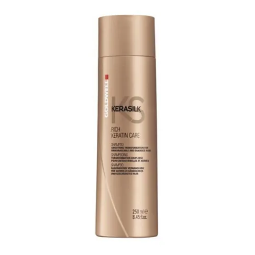 Шампунь для тонкого пошкодженого волосся Goldwell Kerasilk Rich Keratin Care Shampoo, 250 мл.