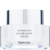 Зволожуючий крем для сяйва шкіри обличчя FarmStay Hydrating Water Glow Cream, 50 г.