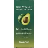 Сонцезахисний крем для обличчя FarmStay Real Avocado Essential Sun Cream SPF50+ PA++++, 70 г. - вигляд 2