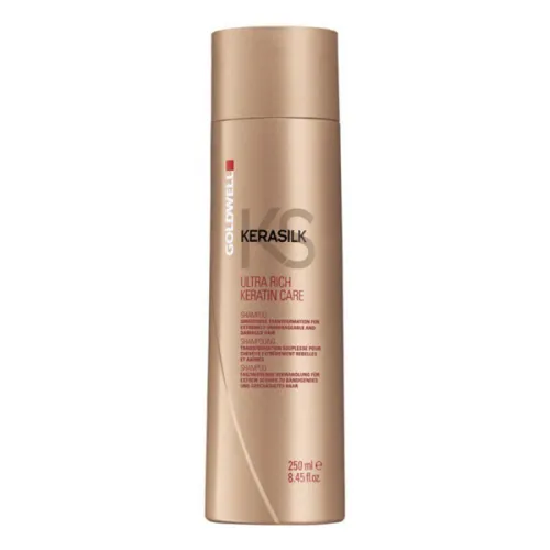 Шампунь для товстого, жорсткого волосся Goldwell Kerasilk Ultra Rich Keratin Care Shampoo, 250 мл.