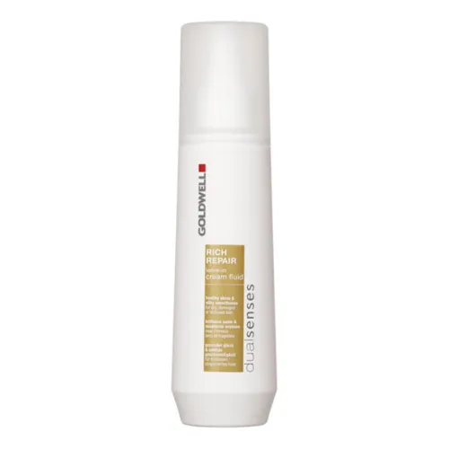 Незмивний флюїд для сухого та пошкодженого волосся Goldwell Dualsenses Rich Repair Leave-In Cream Fluid, 150 мл.