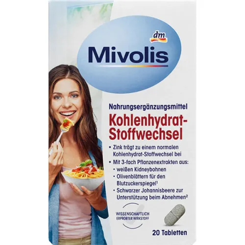 Комплекс для метаболизма углеводов Mivolis Carbohydrate Metabolism