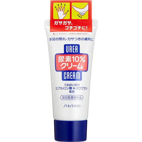 Пом’якшуючий крем для рук, ліктів та п’ят Shiseido Urea Cream 10% із 10% сечовиною, 60 г.