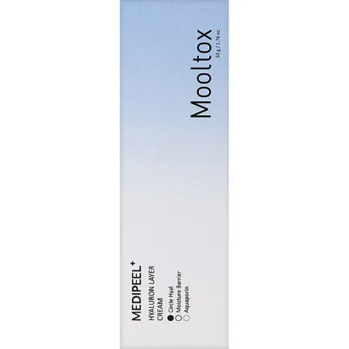 Крем для повышения эластичности кожи лица Medi Peel Hyaluron Layer Mooltox Cream, 50 г. - вид 2