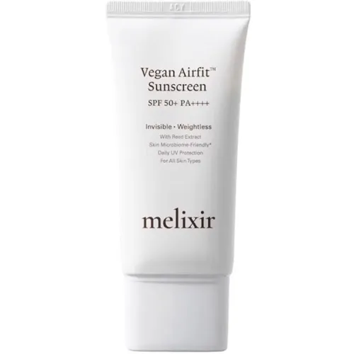 Ультралегкий солнцезащитный крем для лица Melixir Vegan Airfit Sunscreen SPF50+ PA++++, 50 мл.