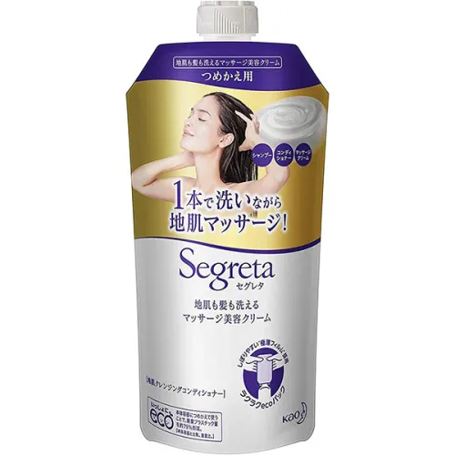 Крем для очищення волосся KAO Segreta Massage Beauty Cream, 285 мл.