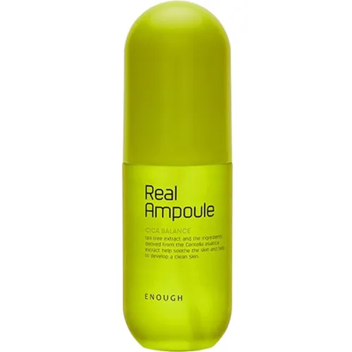 Заспокійлива сироватка для обличчя Enough Real Cica Balance Ampoule з екстрактом чайного дерева та центелли, 200 мл