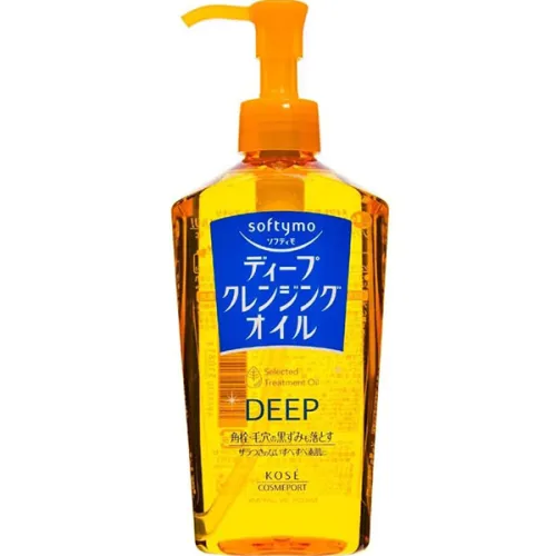 Очищуюча олія для обличчя Kose Softymo Deep Cleansing Oil, 230 мл.