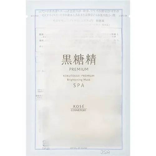 Освітлююча тканинна маска для сяйва шкіри обличчя Kose Kokutousei Premium Brightening Mask, 20 мл.