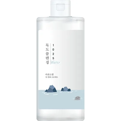 Очищающая вода для кожи лица Round Lab 1025 Dokdo Cleansing Water, 400 мл.