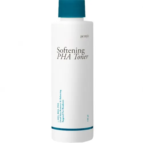 Пілінг-тонер для обличчя Petitfee Softening PHA Toner з PHA кислотою, 150 мл.