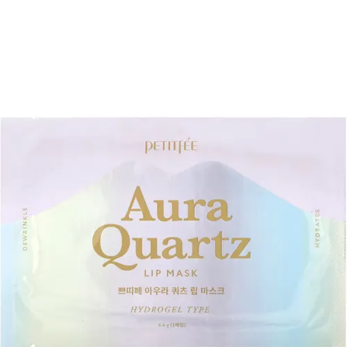 Зволожуюча гідрогелева маска для губ Petitfee Aura Quartz Lip Mask Hydrogel Type з екстрактом перлів, 6.4 г. термін пр. до