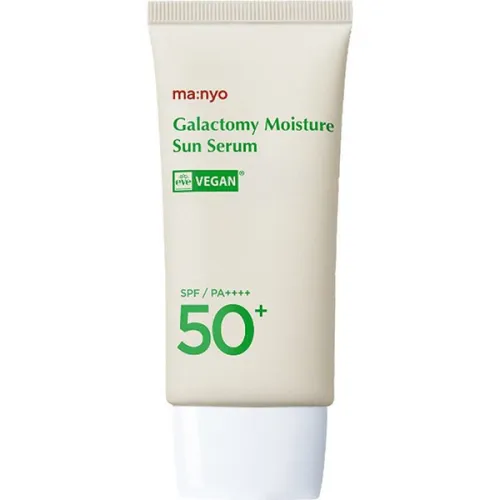 Сонцезахисна сироватка для обличчя Manyo Galactomy Moisture Sun Serum SPF50+ PA++++ з ферментованим екстрактом
