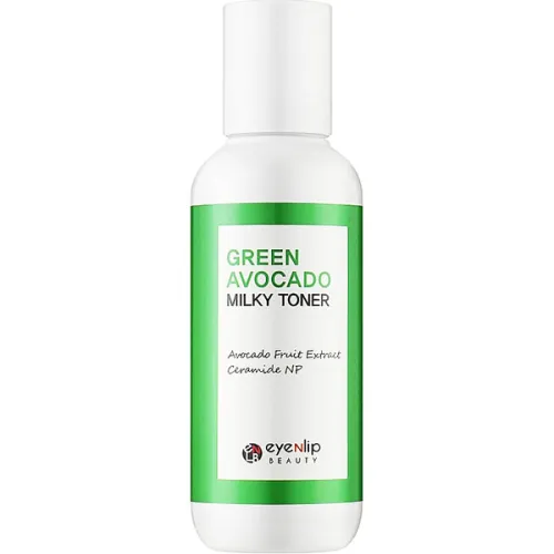 Тонер для лица Eyenlip Green Avocado Milky Toner с экстрактом авокадо, 150 мл.