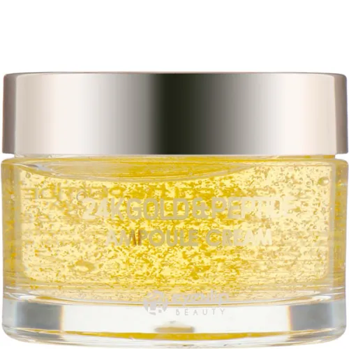 Антивозрастной ампульный крем для лица Eyenlip 24K Gold & Peptide Ampoule Cream с золотом и пептидами, 50 мл.