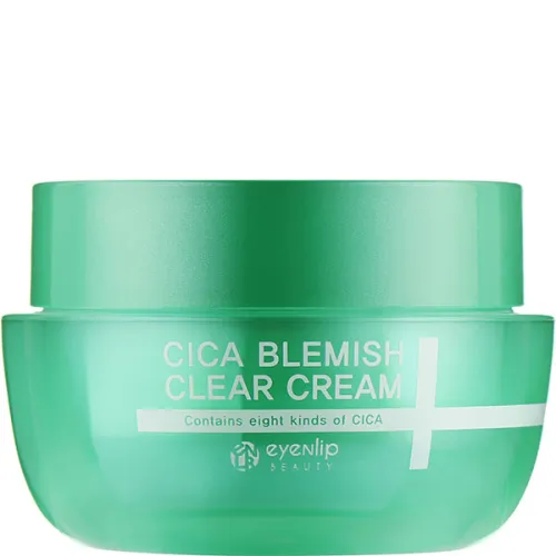 Заспокійливий крем для обличчя Eyenlip Cica Blemish Clear Cream з екстрактом центелли, 50 мл.