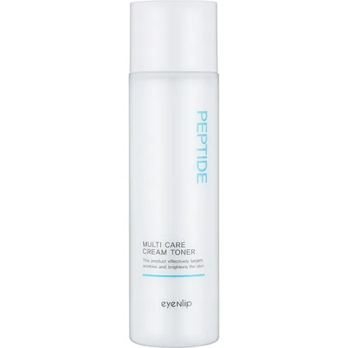 Мультифункциональный крем-тонер для лица Eyenlip Peptide Multi Care Cream Toner с пептидами, 200 мл.