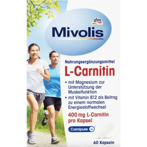 Л-карнитин Mivolis L-Carnitin с магнием для поддержки мышечной функции