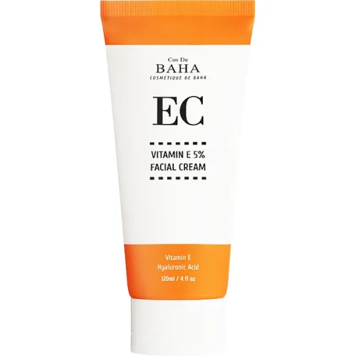 Крем для обличчя Cos De Baha EC Vitamin E 5% Facial Cream з вітаміном Е, 120 мл.