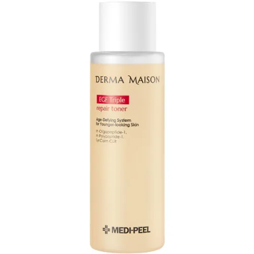 Антивіковий тонер для обличчя Medi Peel Derma Maison EGF Triple Repair Toner з потрійним ефектом, 250 мл.