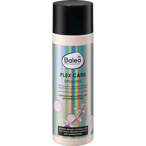 Кондиціонер для пошкодженого волосся Balea Plex Care Conditioner з білковим комплексом та амінокислотами, 200 мл.