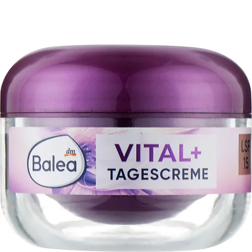 Дневной крем для зрелой кожи лица Balea Vital Plus Day Cream SPF15, 50 мл.