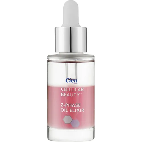Сироватка для зволоження шкіри обличчя Cien Cellular Beauty 2-Phase Oil Elixier з керамідами, 30 мл.