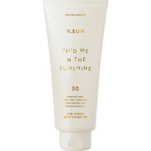 Солнцезащитный крем для чувствительной кожи тела V.Sun Sun Cream Body Sensitive SPF30, 200 мл.