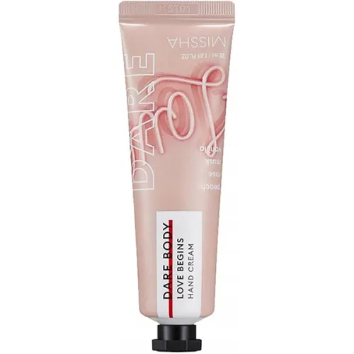 Парфюмированный крем для рук «история любви» Missha Dare Body Love Begins Hand Cream, 30 мл.