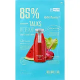 Тканевая маска для лица Missha Talks Vegan Squeeze Sheet Mask Hydro Booster с экстрактом арбуза и свеклы, 27 г.
