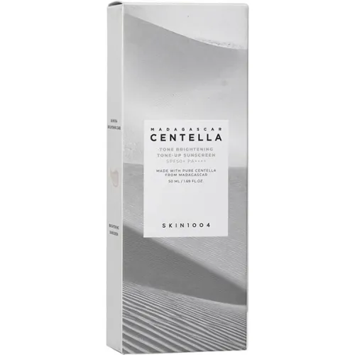 Сонцезахисний крем для вирівнювання тону шкіри SKIN1004 Madagascar Centella Tone Brightening Tone-Up Sunscreen SPF50+
