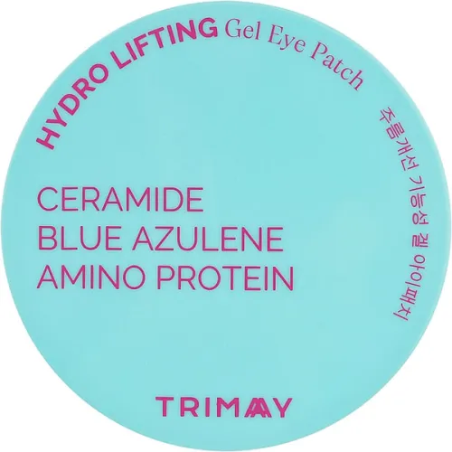 Зволожуючі ліфтинг-патчі під очі Trimay Hydro Lifting Gel Eye Patch з керамідами, азуленом та амінокислотами