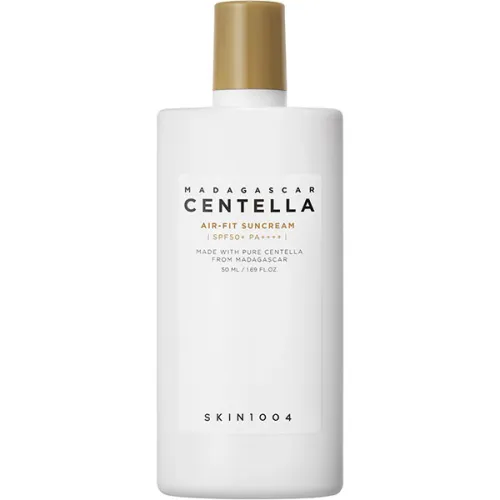 Ультралегкий солнцезащитный крем для лица SKIN1004 Madagascar Centella Air-Fit Suncream Plus SPF50+ PA++++ с экстрактом