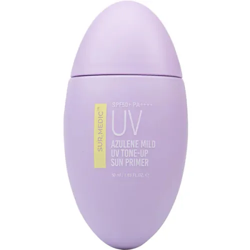 Легкий сонцезахисний праймер для обличчя Neogen Sur.Medic Azulene Mild UV Tone-Up Sun Primer SPF50+ PA++++, 50 мл.