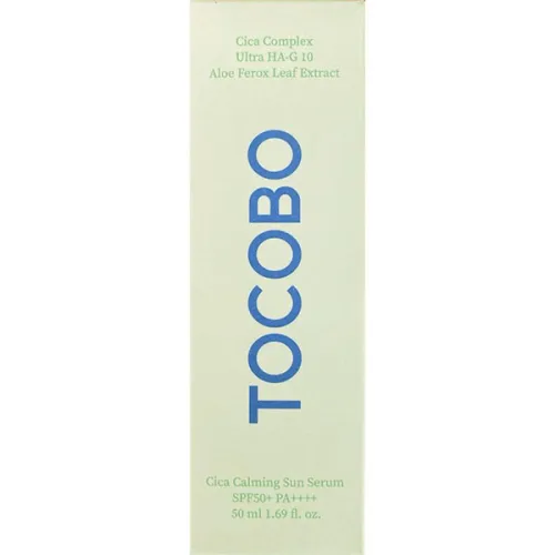 Успокаивающая солнцезащитная сыворотка для лица Tocobo Cica Calming Sun Serum SPF50+ PA++++, 50 мл. - вид 2