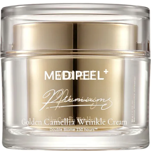 Антивозрастной премиум крем для лица «золотая камелия» Medi Peel Premium Golden Camellia Wrinkle Cream, 50 мл.