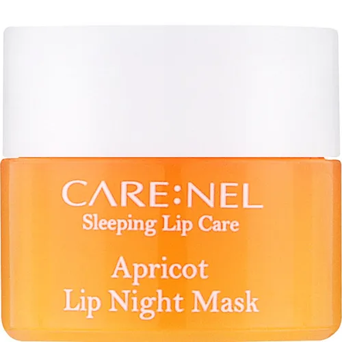 Нічна маска для губ «абрикос» Carenel Apricot Lip Night Mask, 5 г.