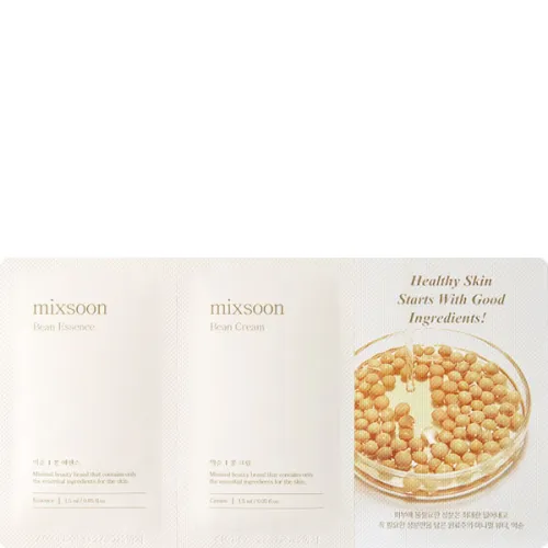 Набір для обличчя Mixsoon Bean Set Sample з екстрактом соєвих бобів, 2 шт. х 1.5 мл.