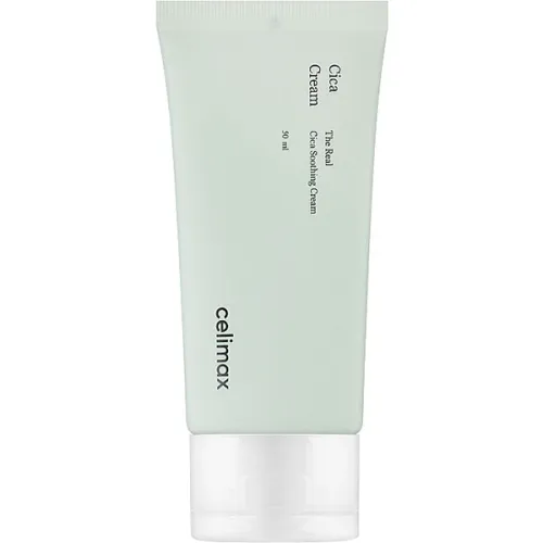 Заспокійливий крем для обличчя Celimax The Real Cica Soothing Cream з екстрактом центелли, 50 мл.