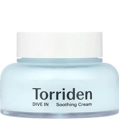 Заспокійливий крем-антистрес для обличчя Torriden Dive-In Low Molecular Hyaluronic Acid Soothing Cream з гіалуроновою