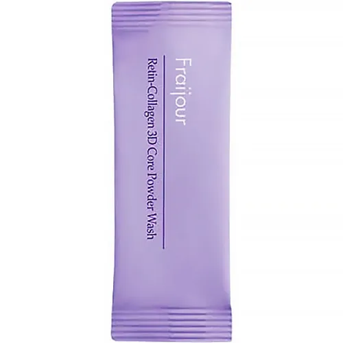 Мягкая энзимная пудра для умывания Fraijour Retin-Collagen 3D Core Powder Wash с коллагеном и ретинолом, 1 г.
