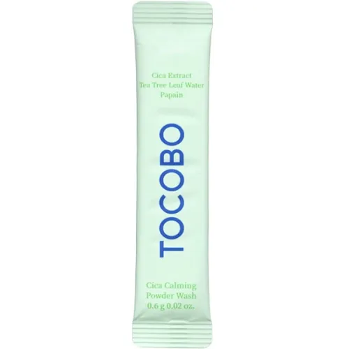 Энзимная пудра для глубокой очистки чувствительной кожи лица Tocobo Cica Calming Powder Wash, 0.6 г.